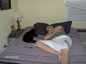 Durmiendo con Kalúa, septiembre 2009